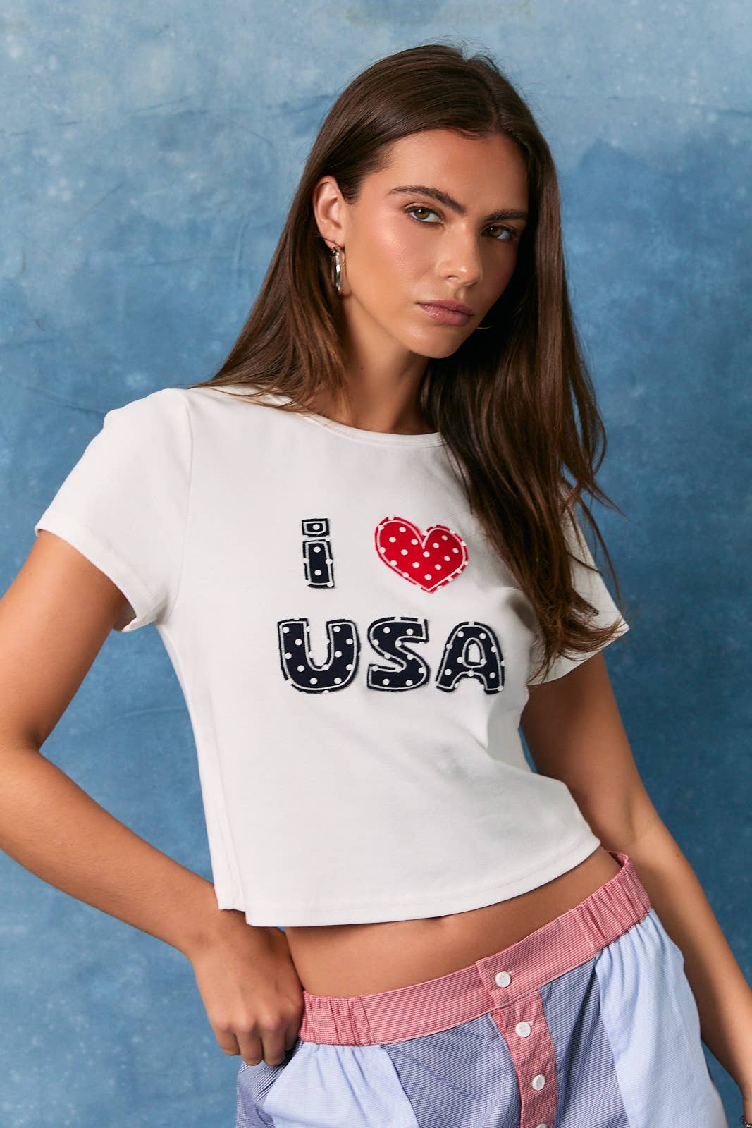 I Love USA Top