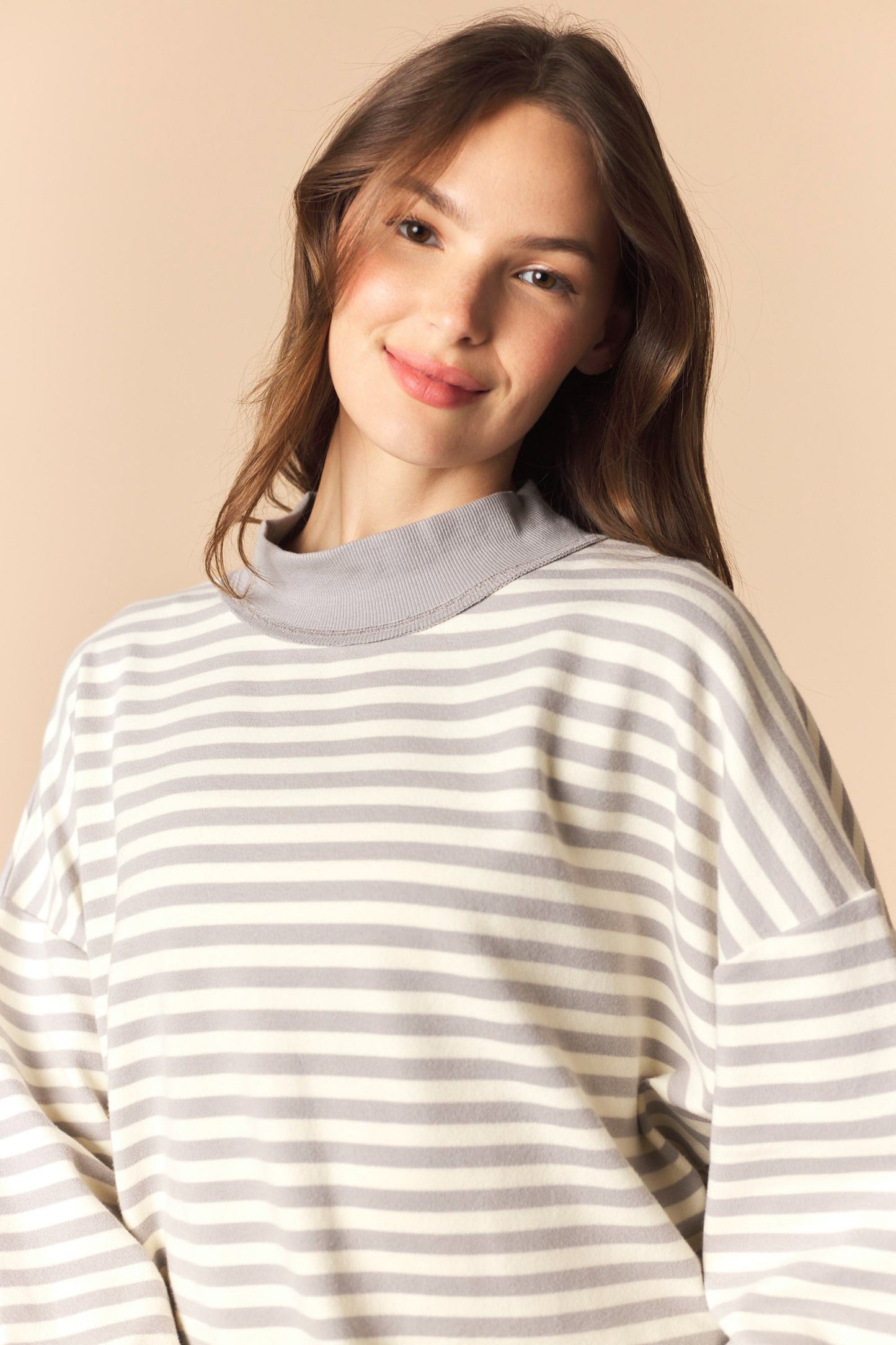Grey Striped Set
