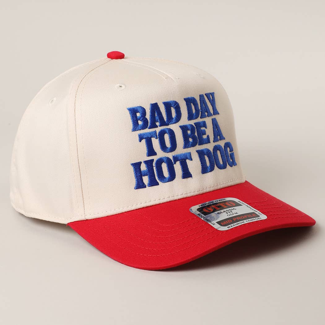 Bad Day To Be A Hot Dog Hat