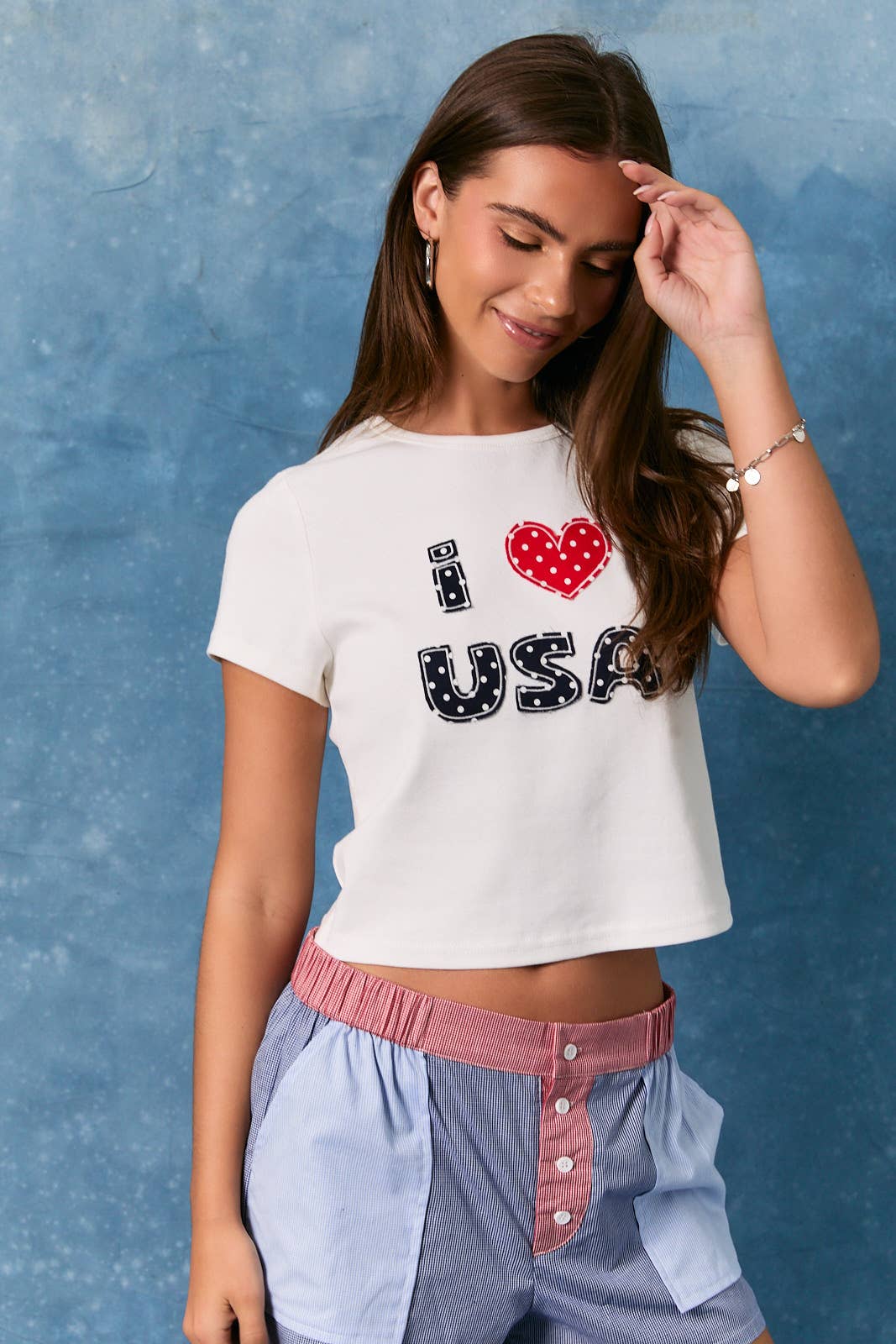 I Love USA Top