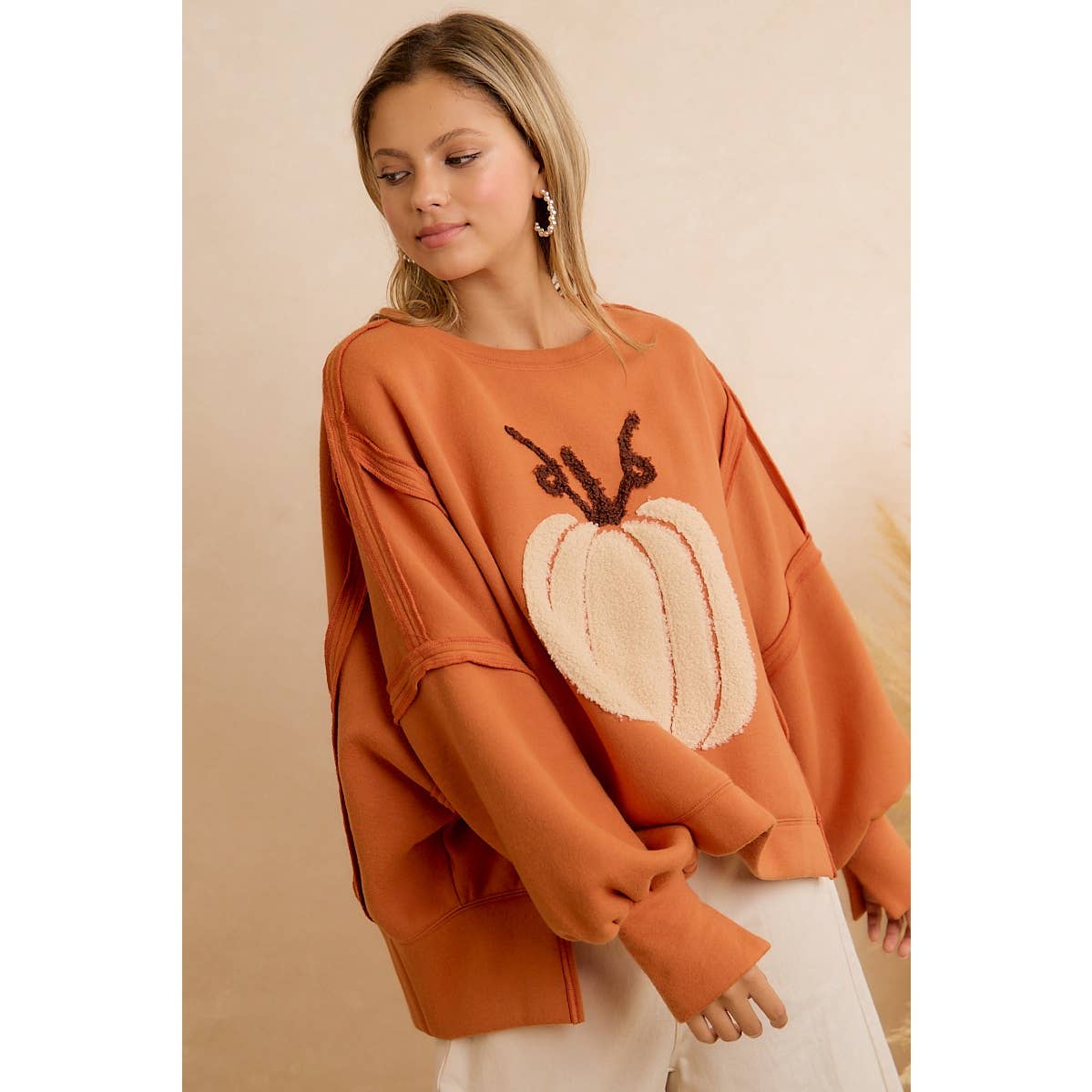 Pumpkin Patch Pullover Sweatshirt