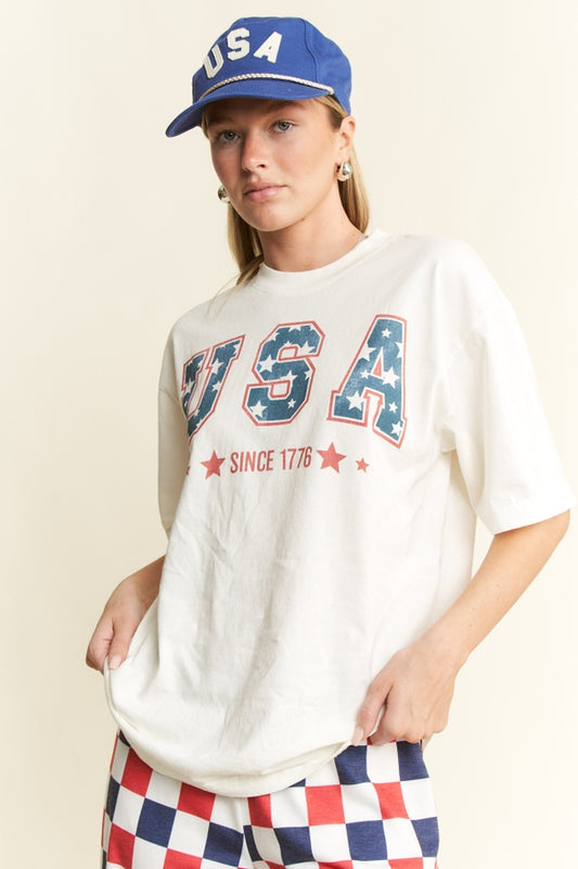 1776 USA Graphic Tee