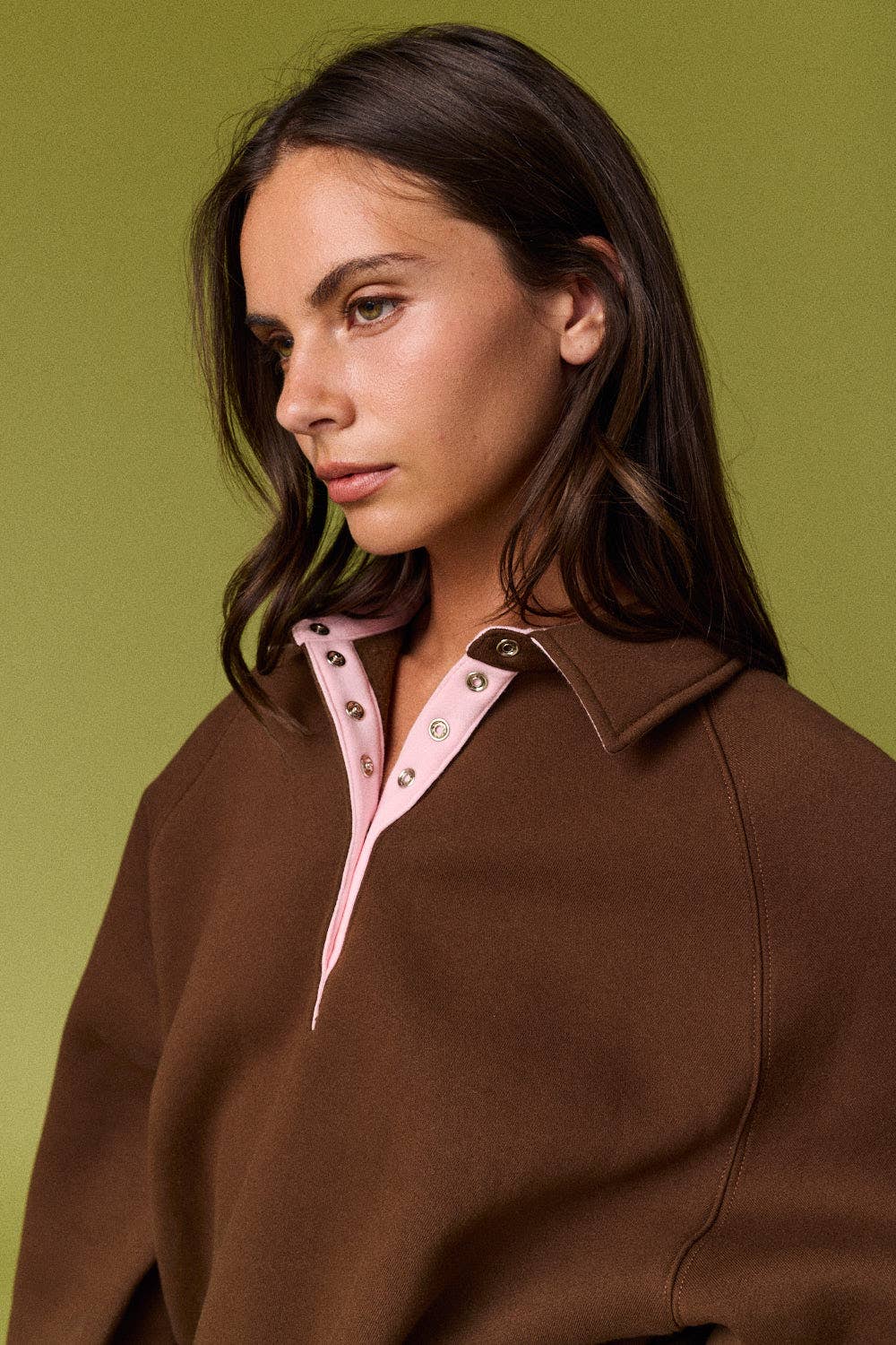 Lila Collared Pullover