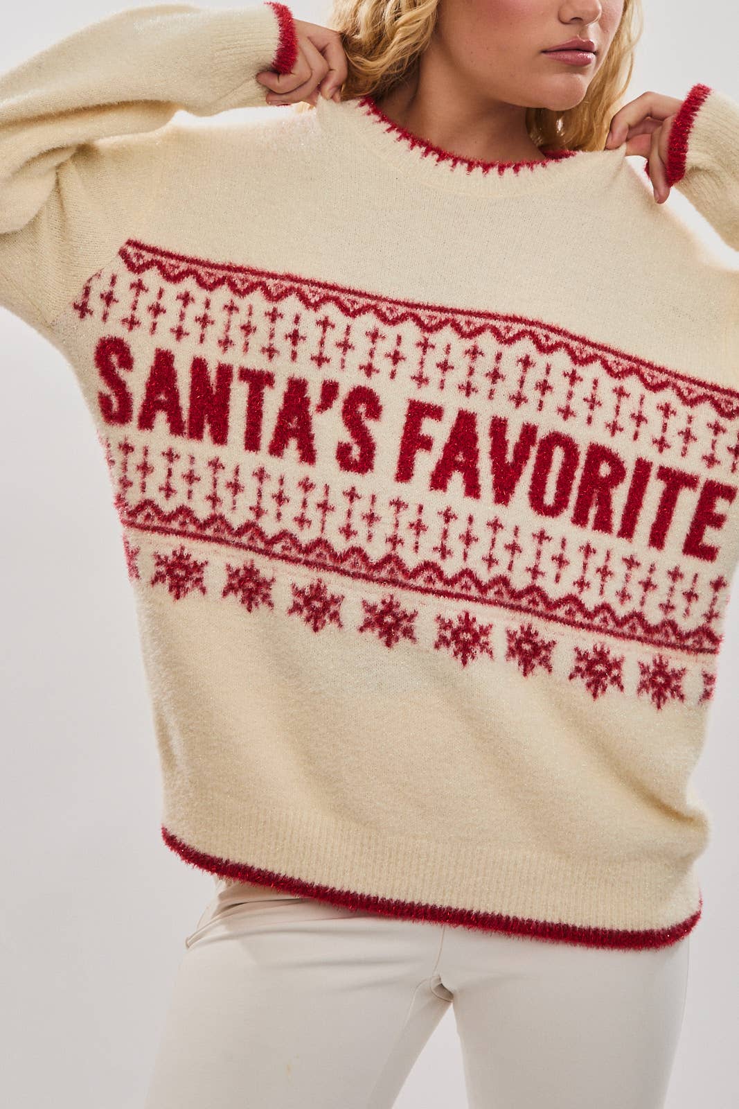Santa's Favorite Knit Sweater