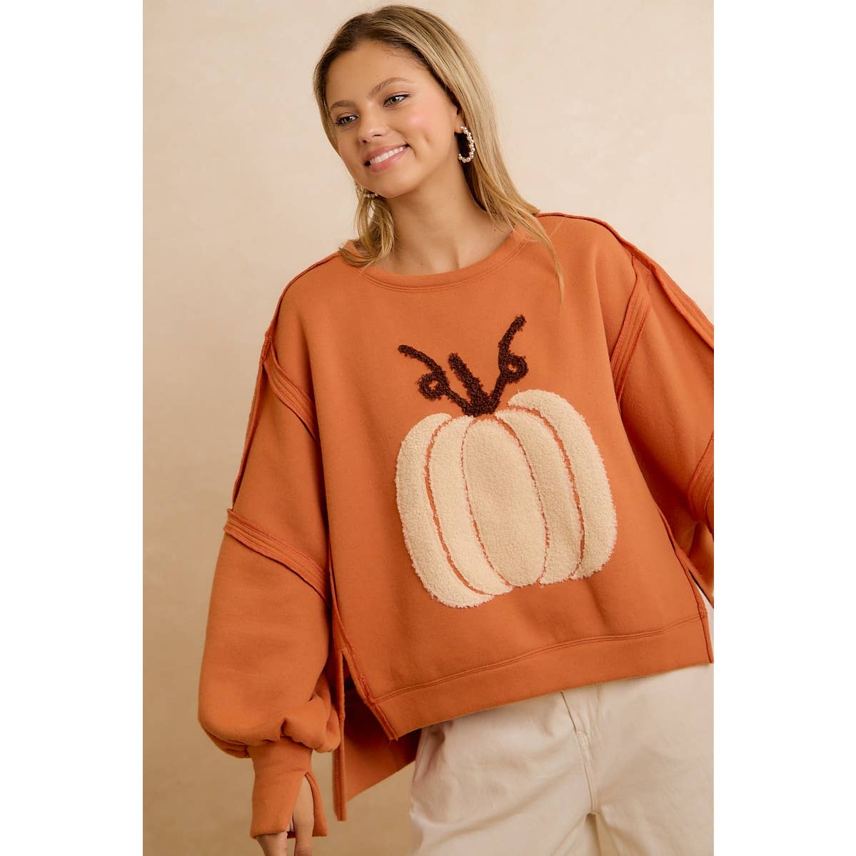 Pumpkin Patch Pullover Sweatshirt