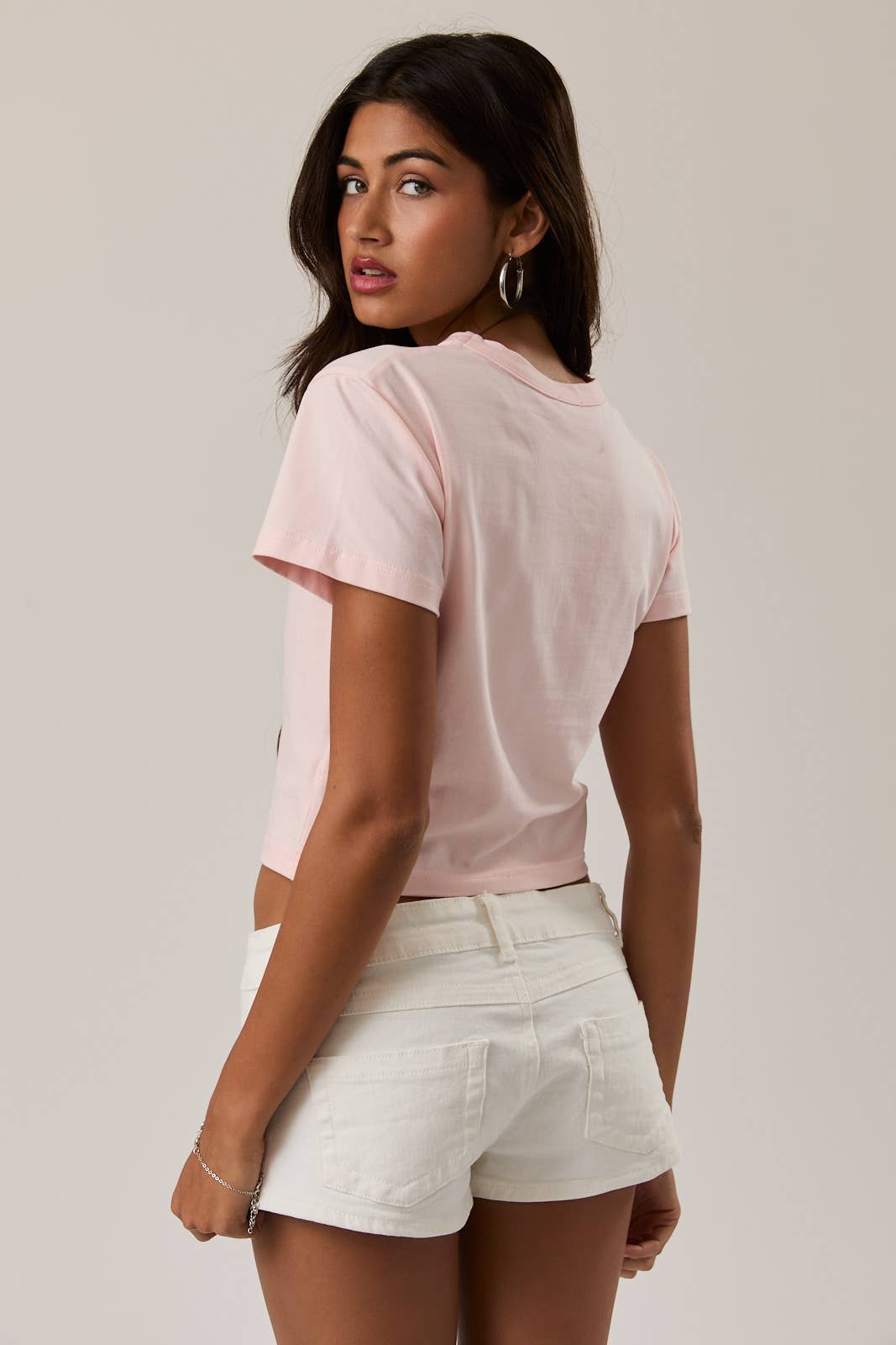 Hibiscus Short Sleeve Top