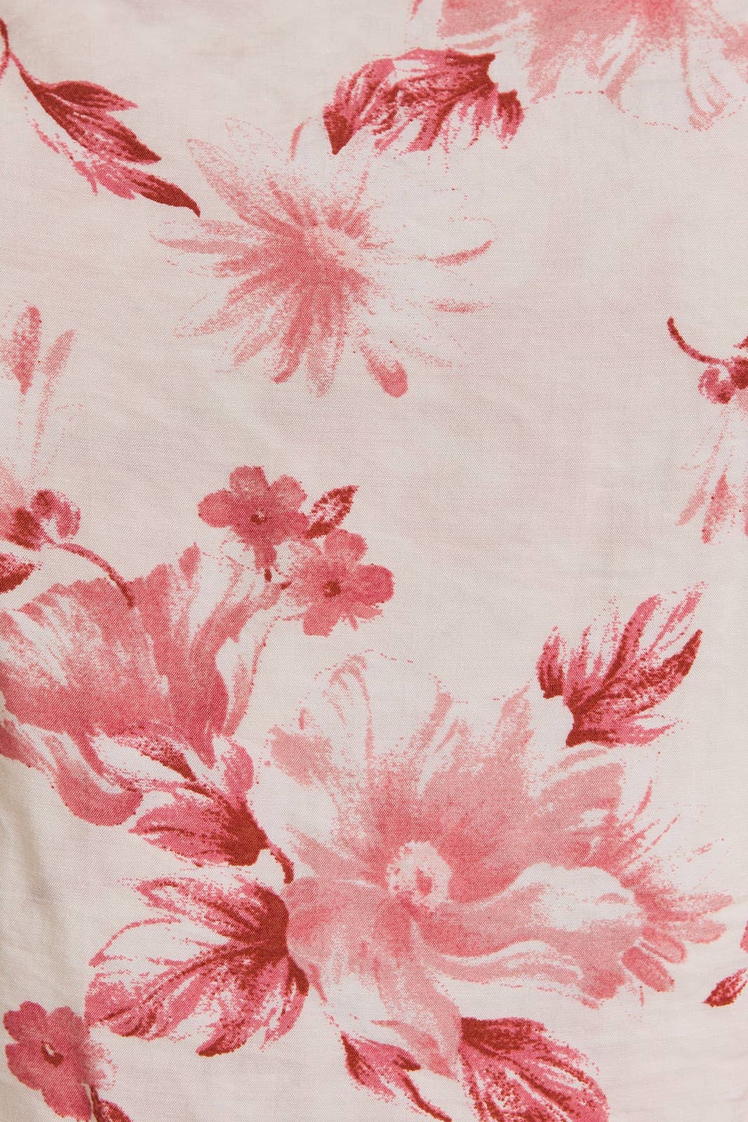 Red Roses Floral Mini Dress
