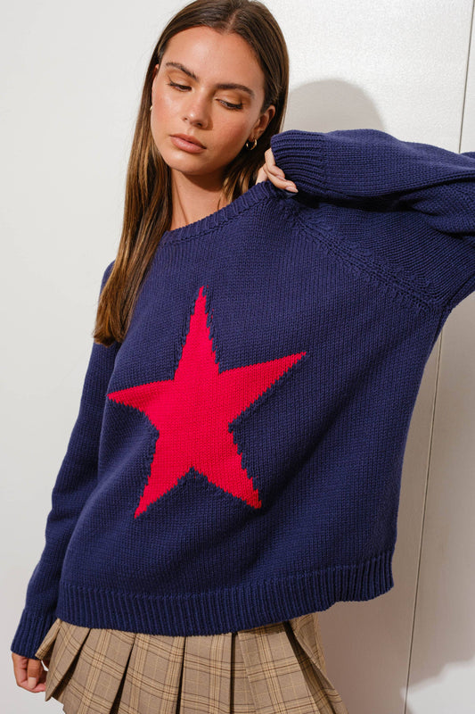 Star Emblem Sweater