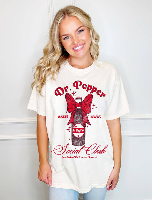 Dr Pepper Social Club Tee