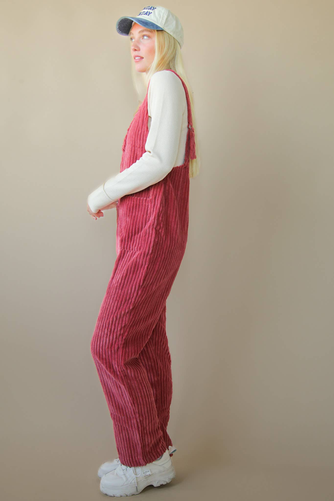 Chocolate Corduroy Jumpsuit