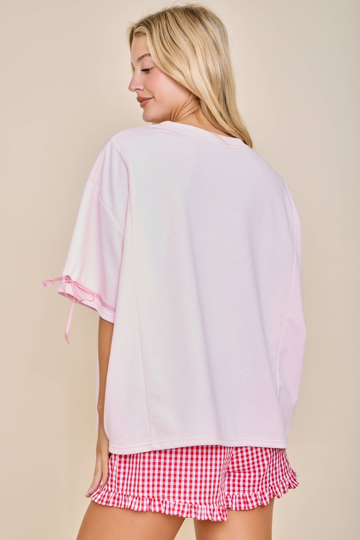 Patriotic Patch Flag Top