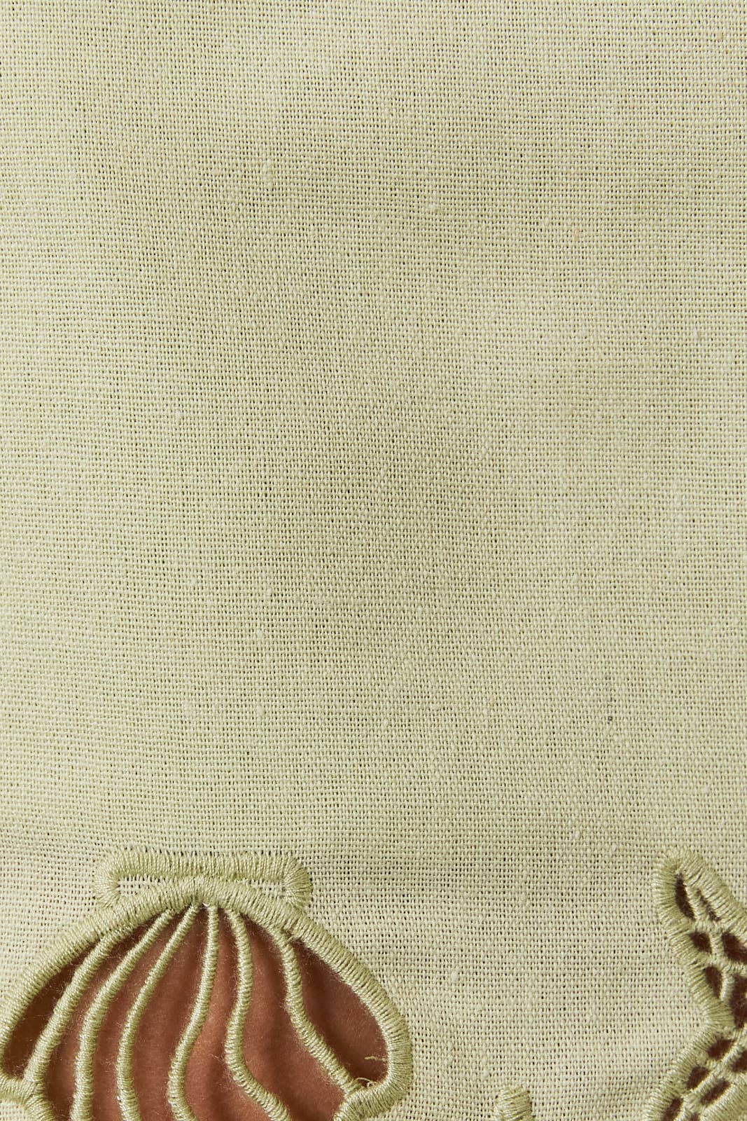 Scallop Hem Mini Skirt