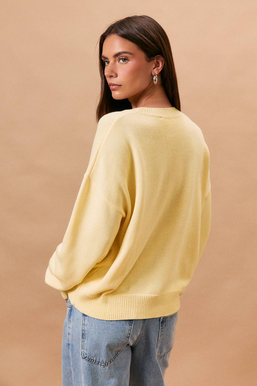 Tropical Hibiscus Crew Neck