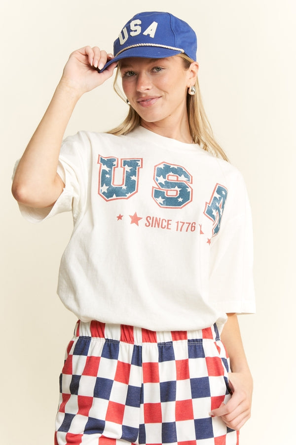 1776 USA Graphic Tee