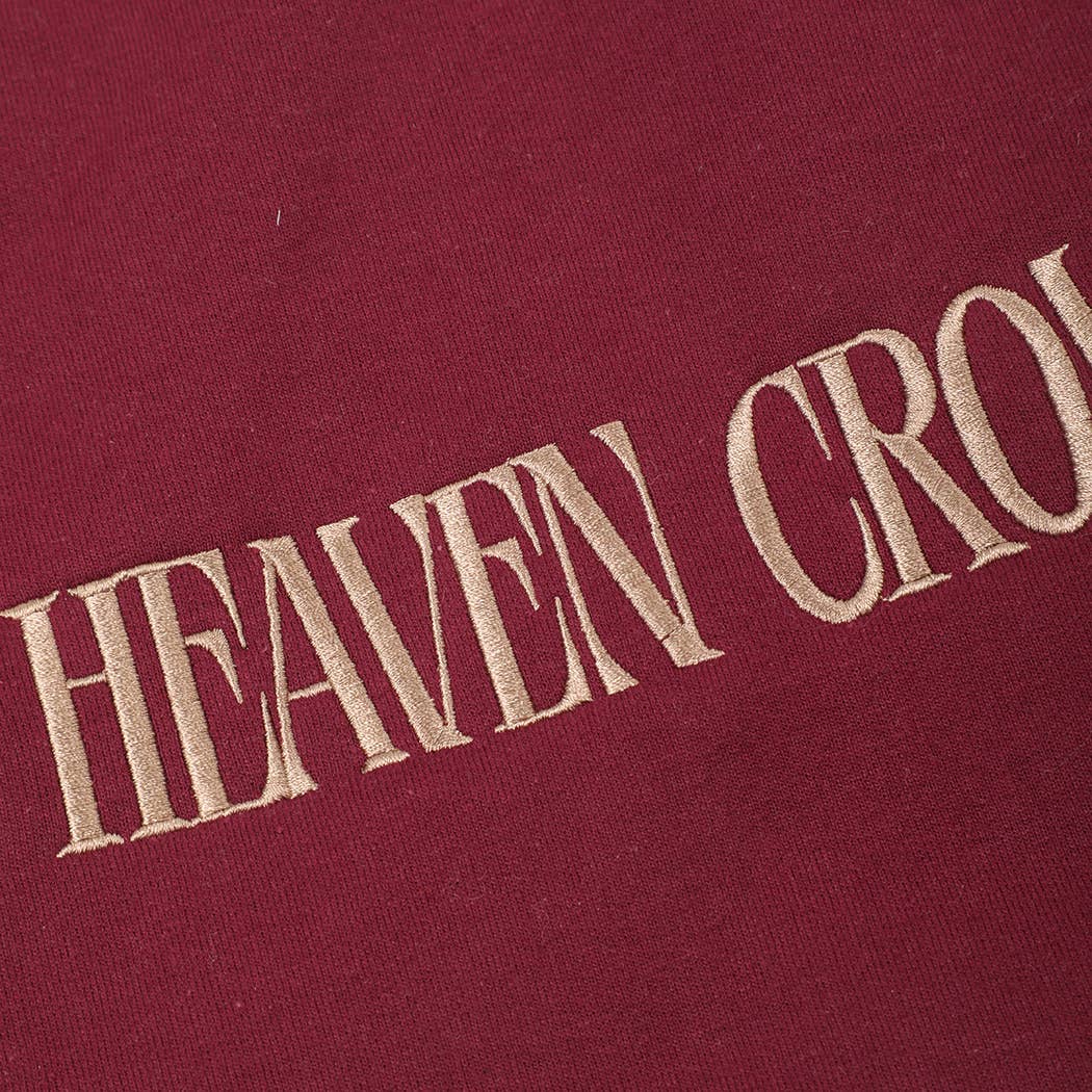 MAKE HEAVEN CROWDED Sweatshirt - Red