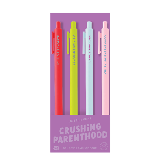 Crushing Parenthood Jotter Pens