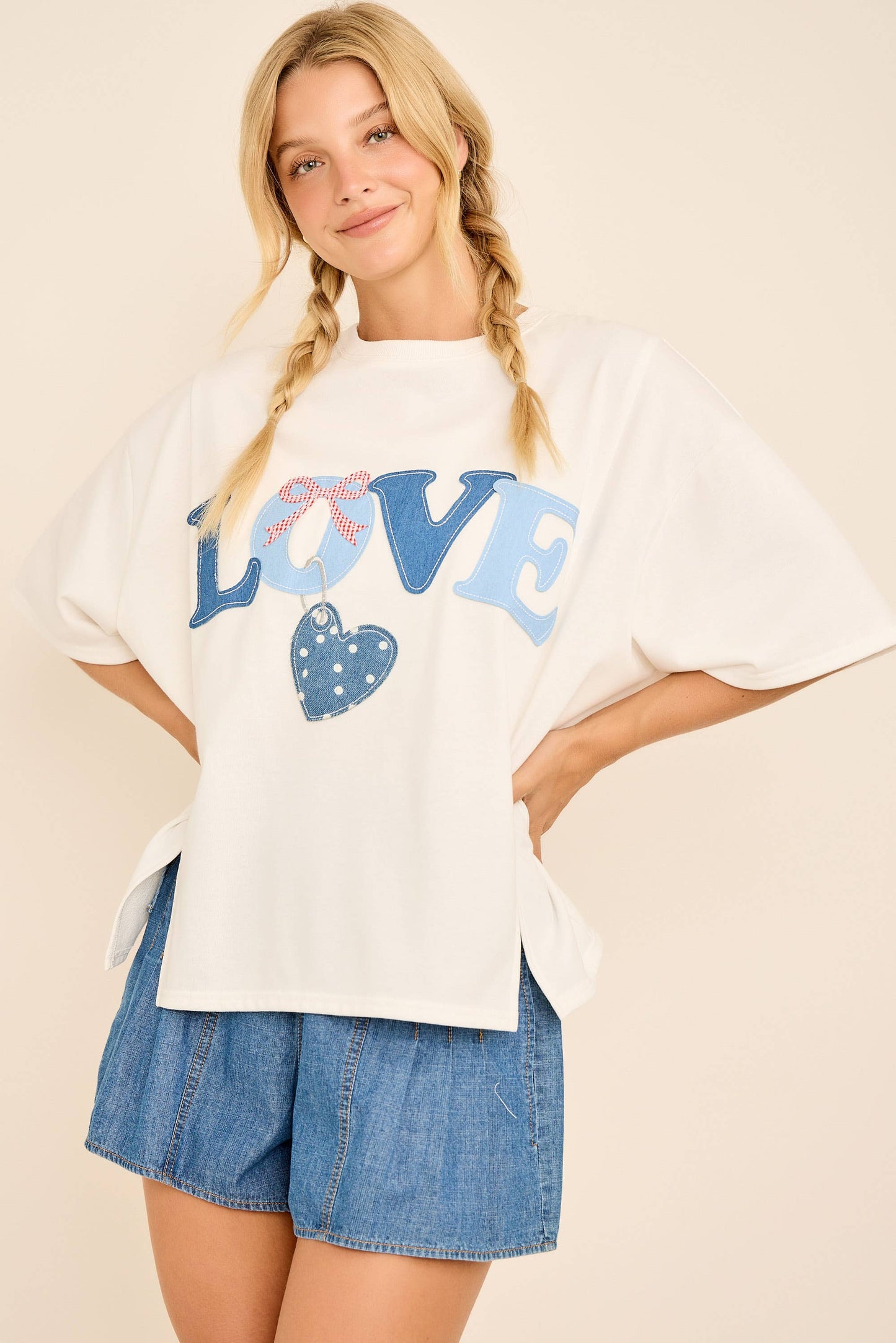 Love Patchwork Tee