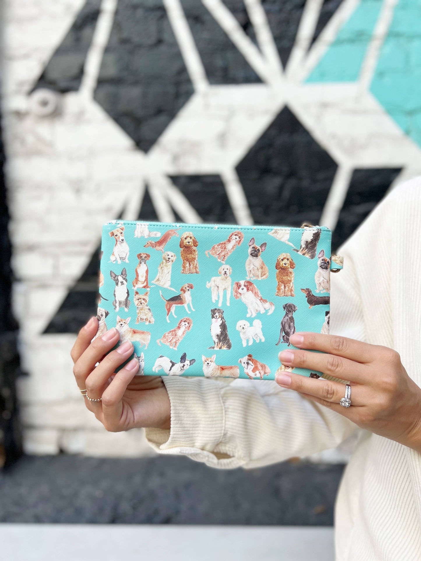 Dog Lover Flat Pouch