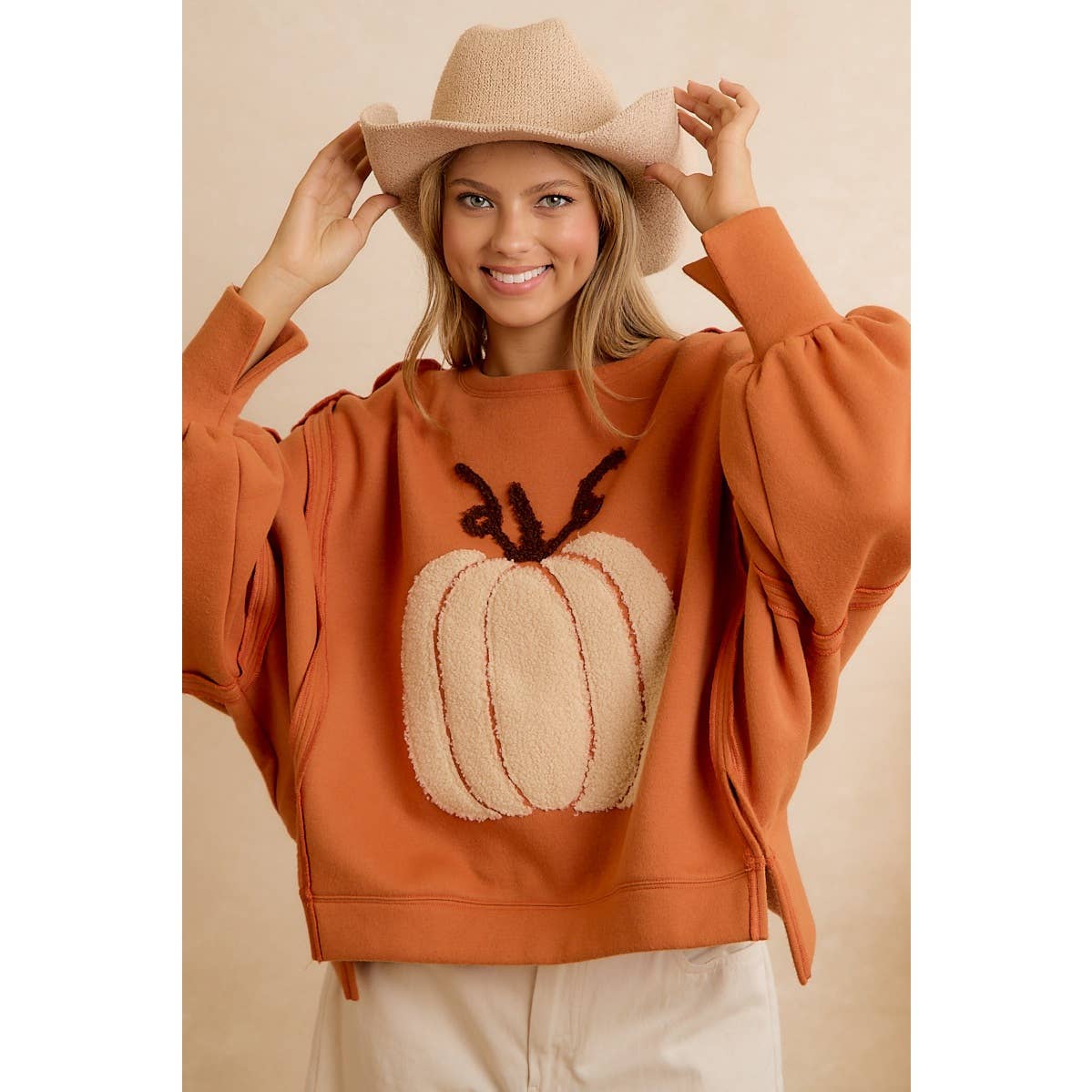 Pumpkin Patch Pullover Sweatshirt