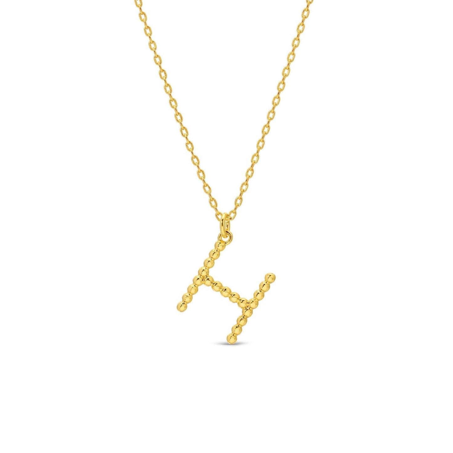 Delicate Gold Initial Pendant