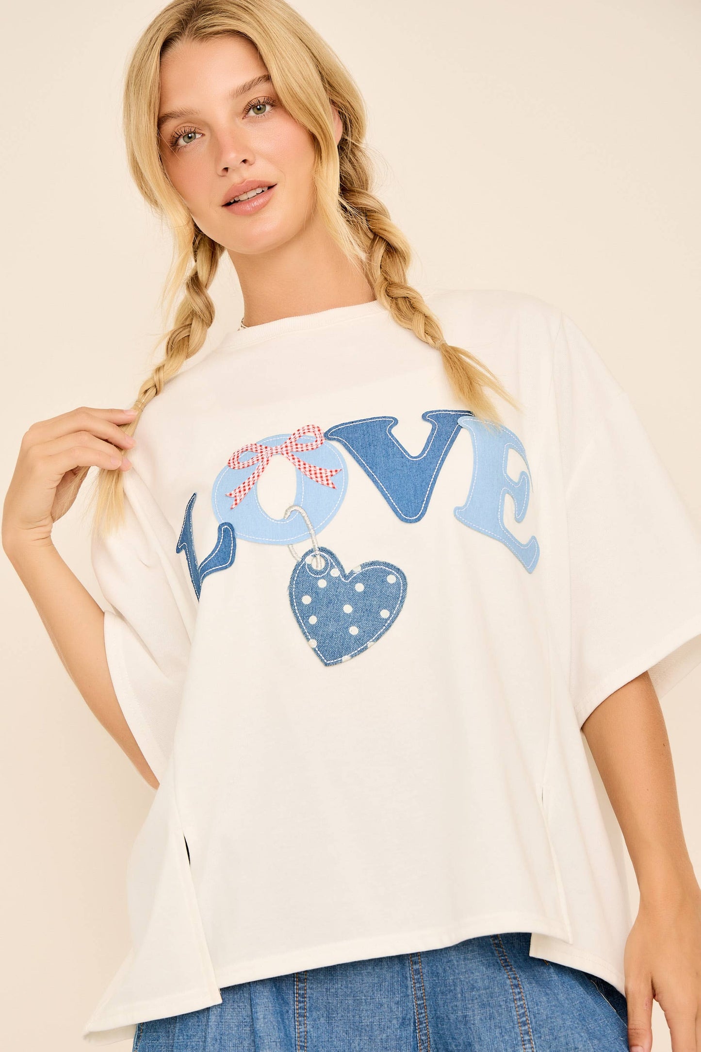 Love Patchwork Tee
