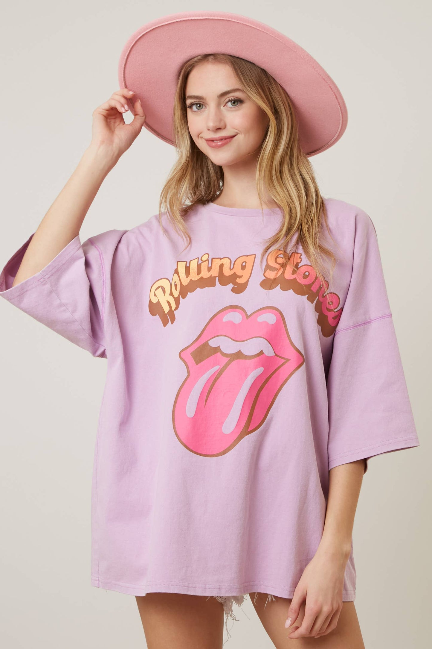 Stones Graphic Oversize Tee