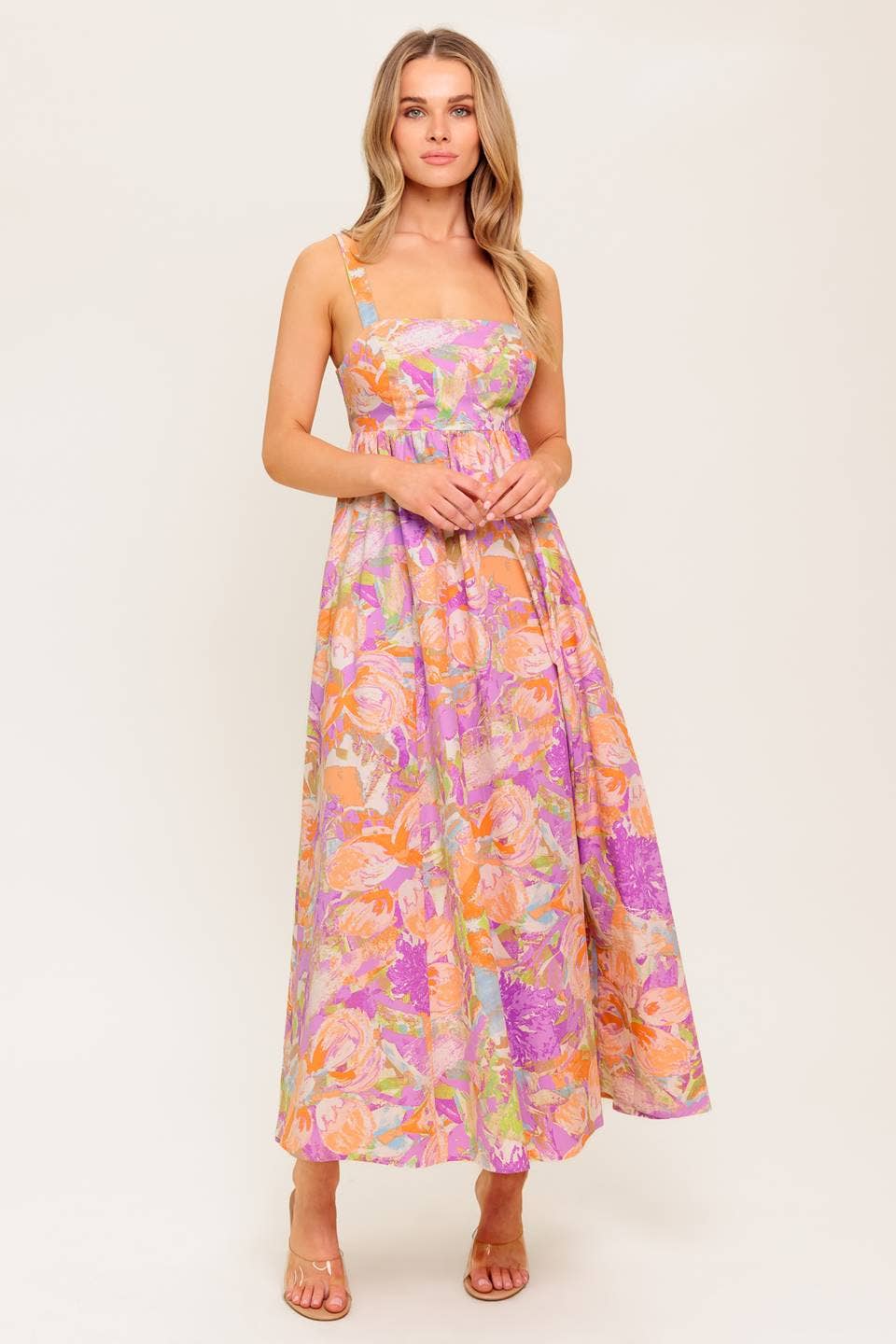 Painted Paradise Midi Dress