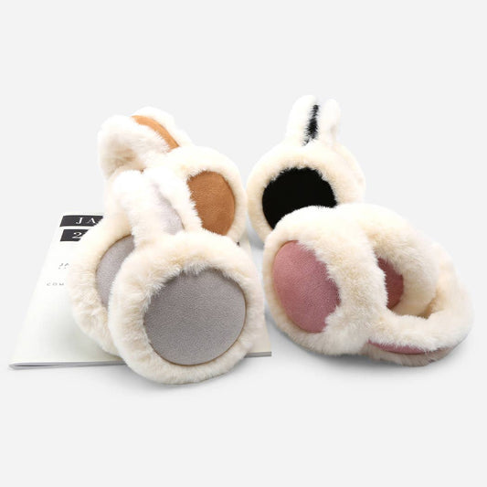 Foldable Faux Fur Earmuff