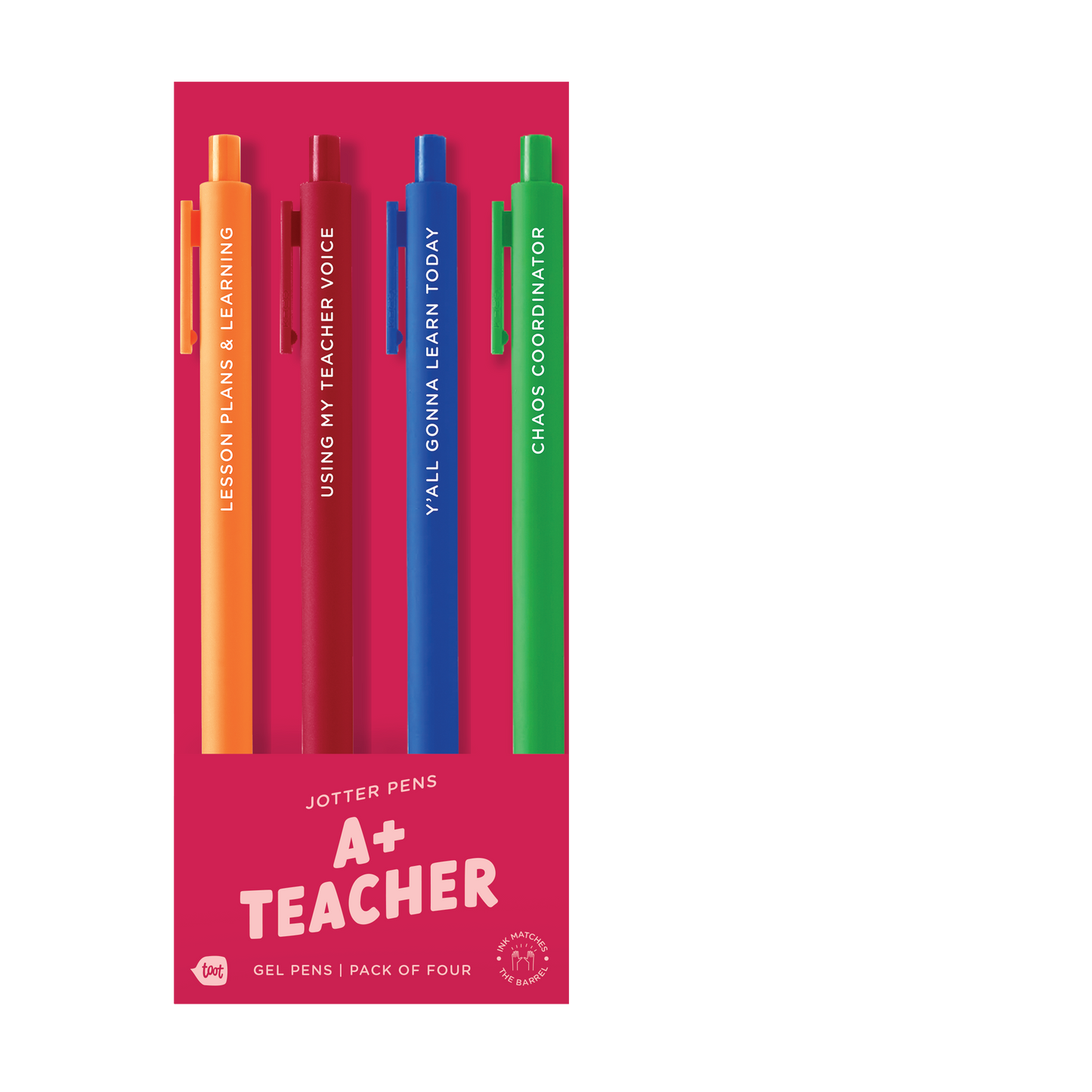 A+ Teacher Jotter Pens
