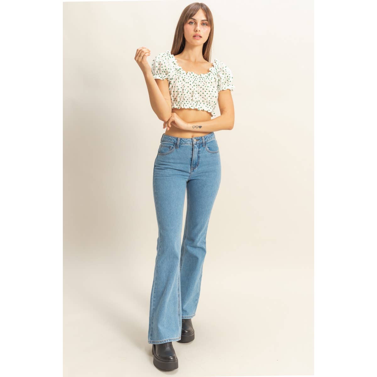 Cloud Nine Flared Jeans