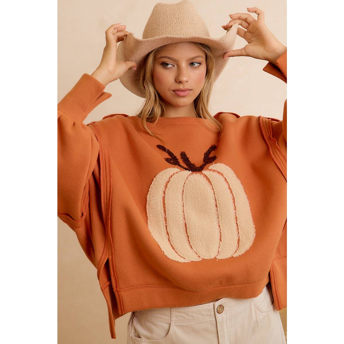 Pumpkin Patch Pullover Sweatshirt