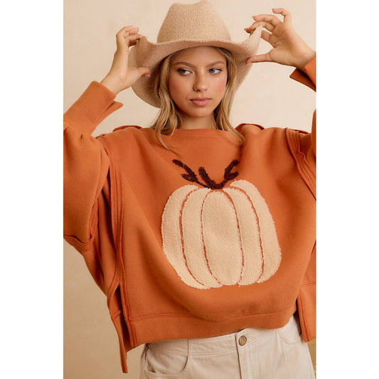 Pumpkin Patch Pullover Sweatshirt
