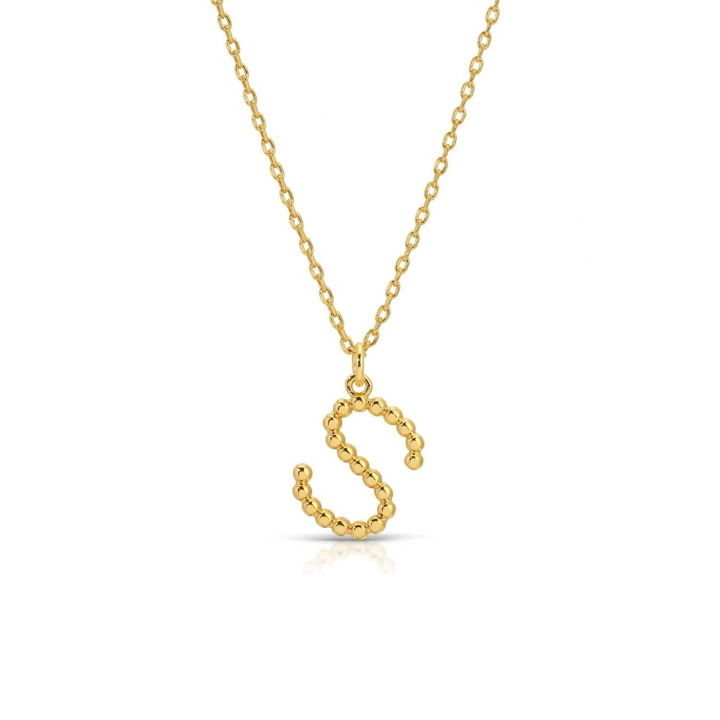 Delicate Gold Initial Pendant