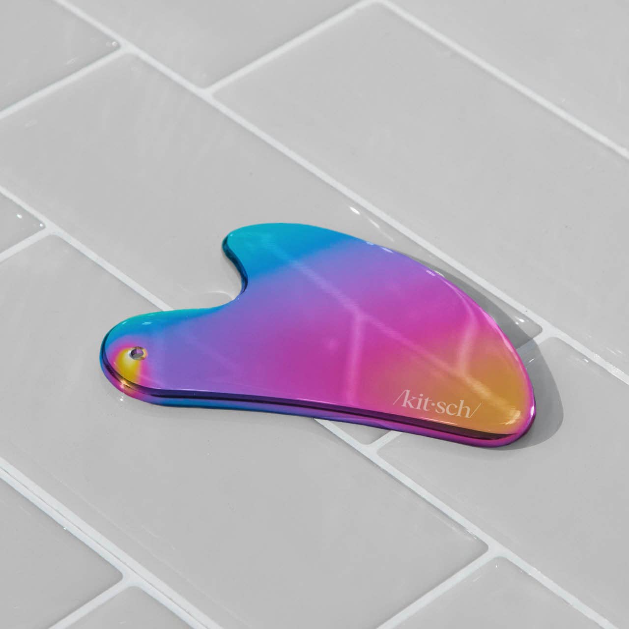 Iridescent Stainless Steel Gua Sha