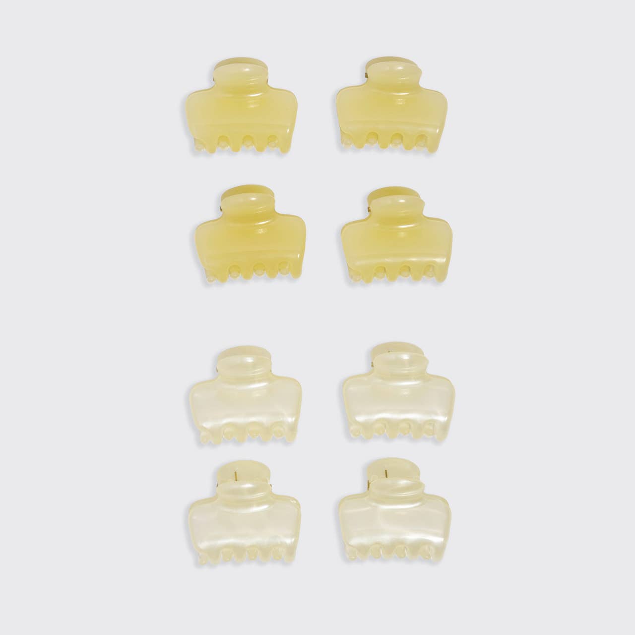 Mini Jelly Cloud Clips 8pc Set