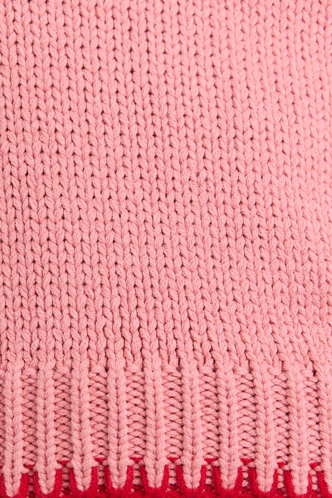 Cherry Stitching Sweater Top