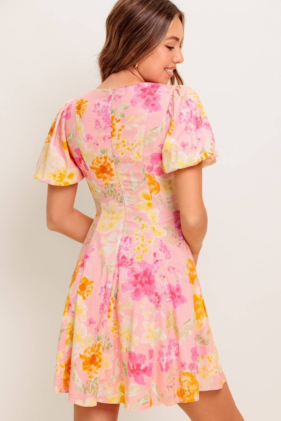Pink Lemonade Mini Dress
