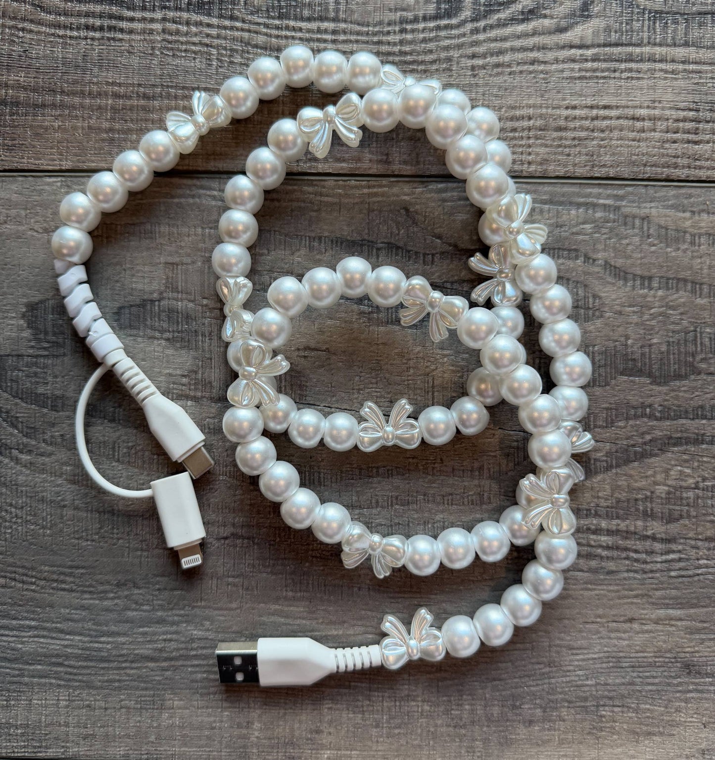Beaded Cord Phone Charger