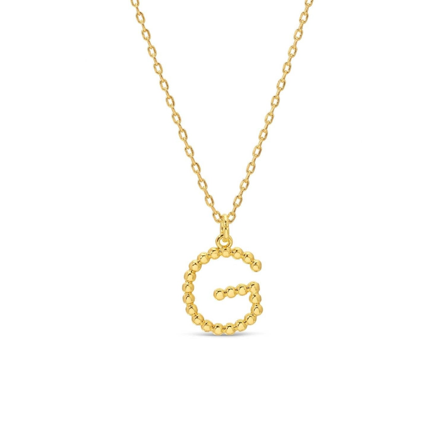 Delicate Gold Initial Pendant