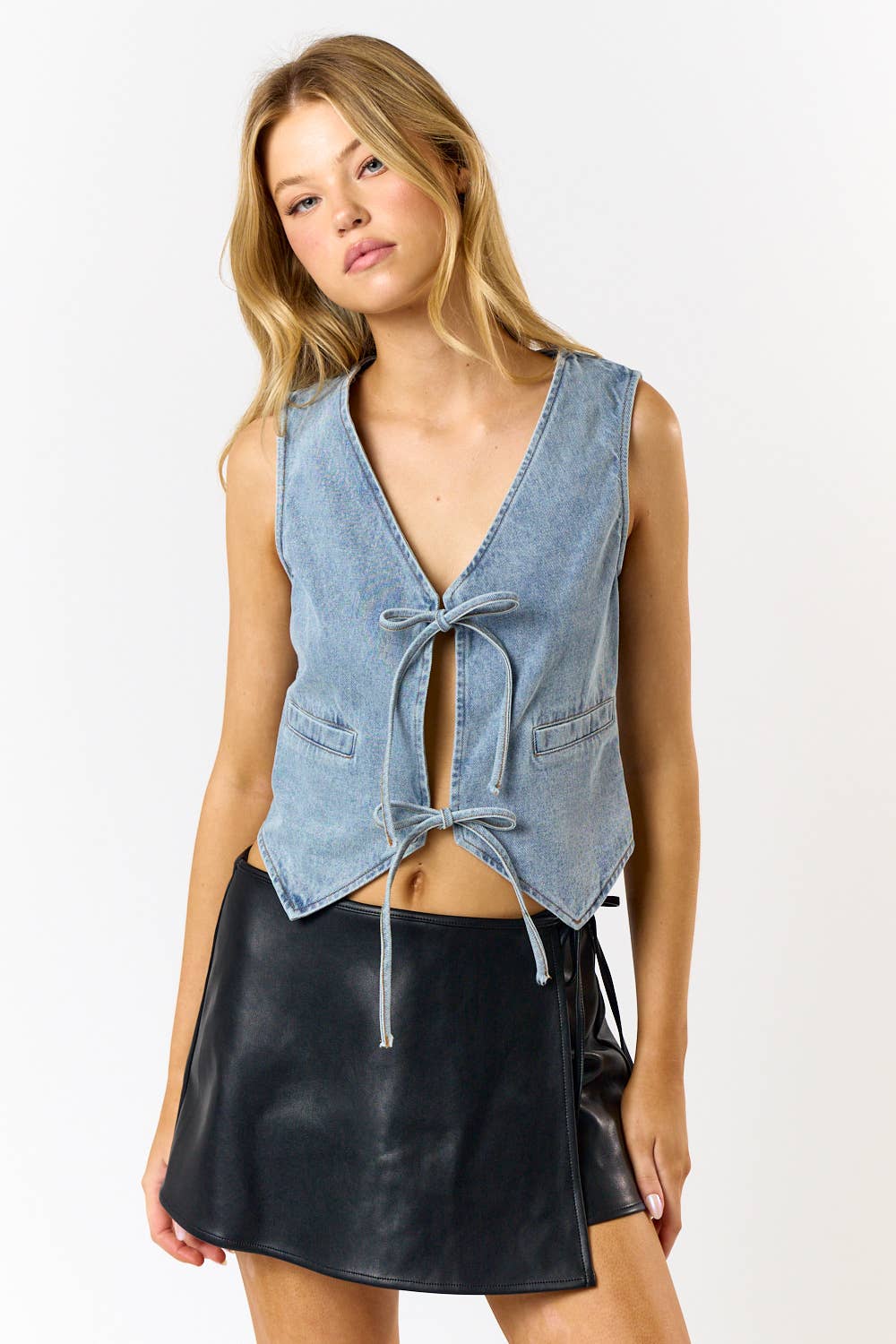 Daring Denim Vest