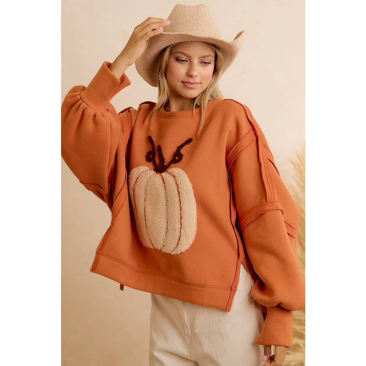 Pumpkin Patch Pullover Sweatshirt