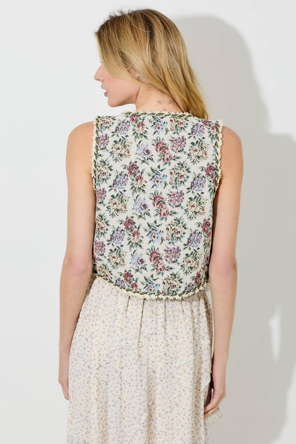 Prairie Print Vest