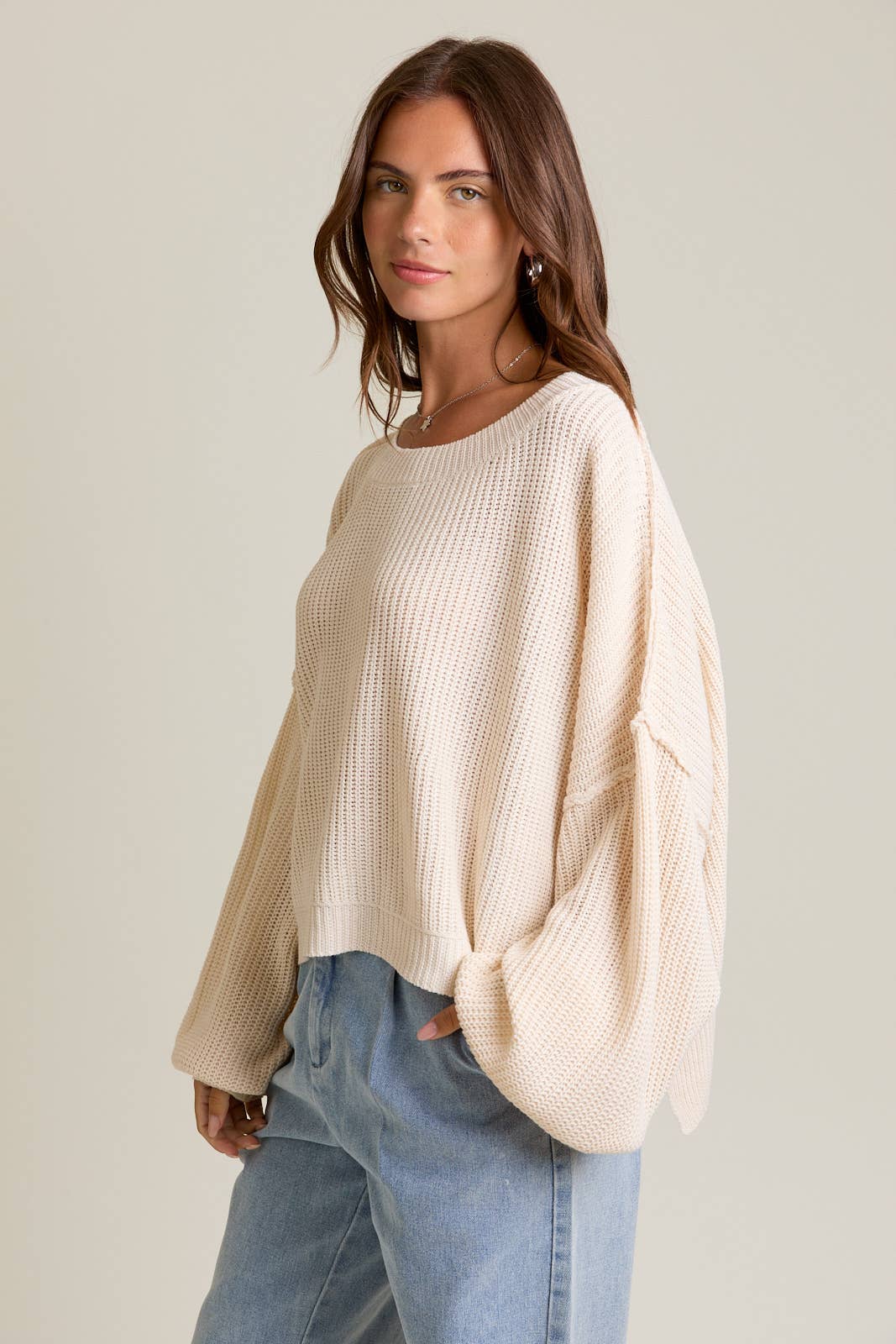 Ivory Pullover Sweater