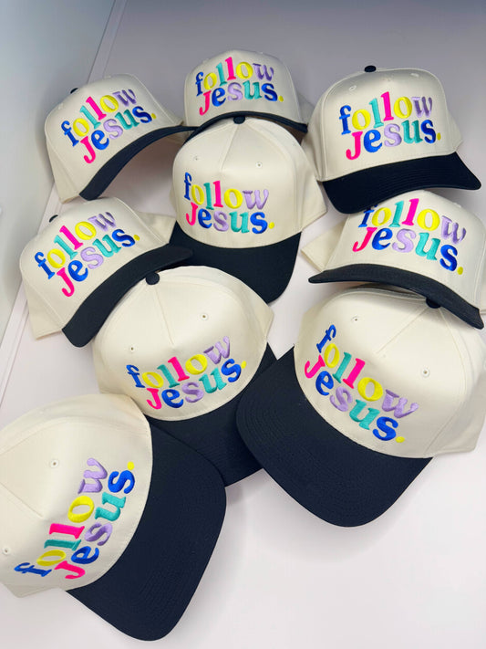 Follow Jesus Trucker Hat