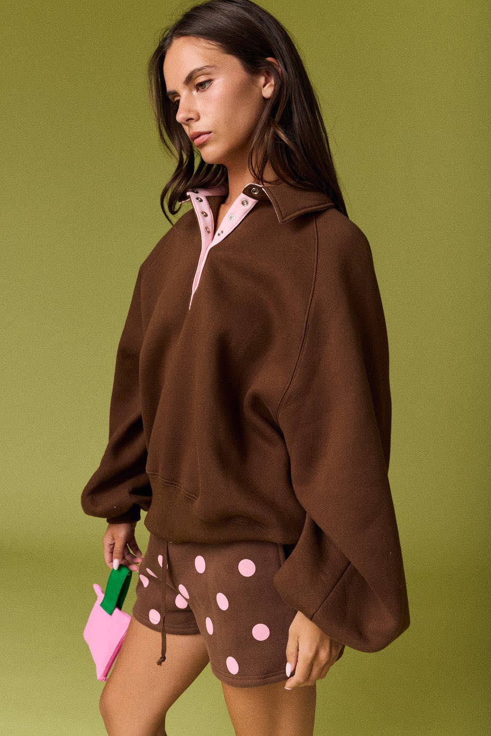 Lila Collared Pullover