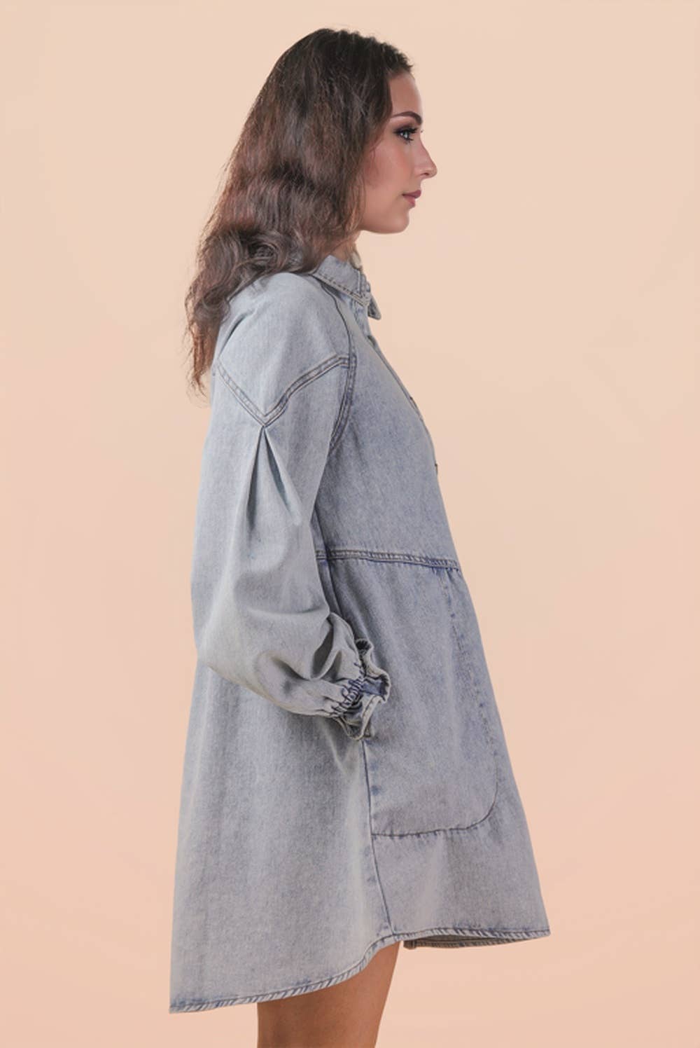 Ella Denim Mini Dress