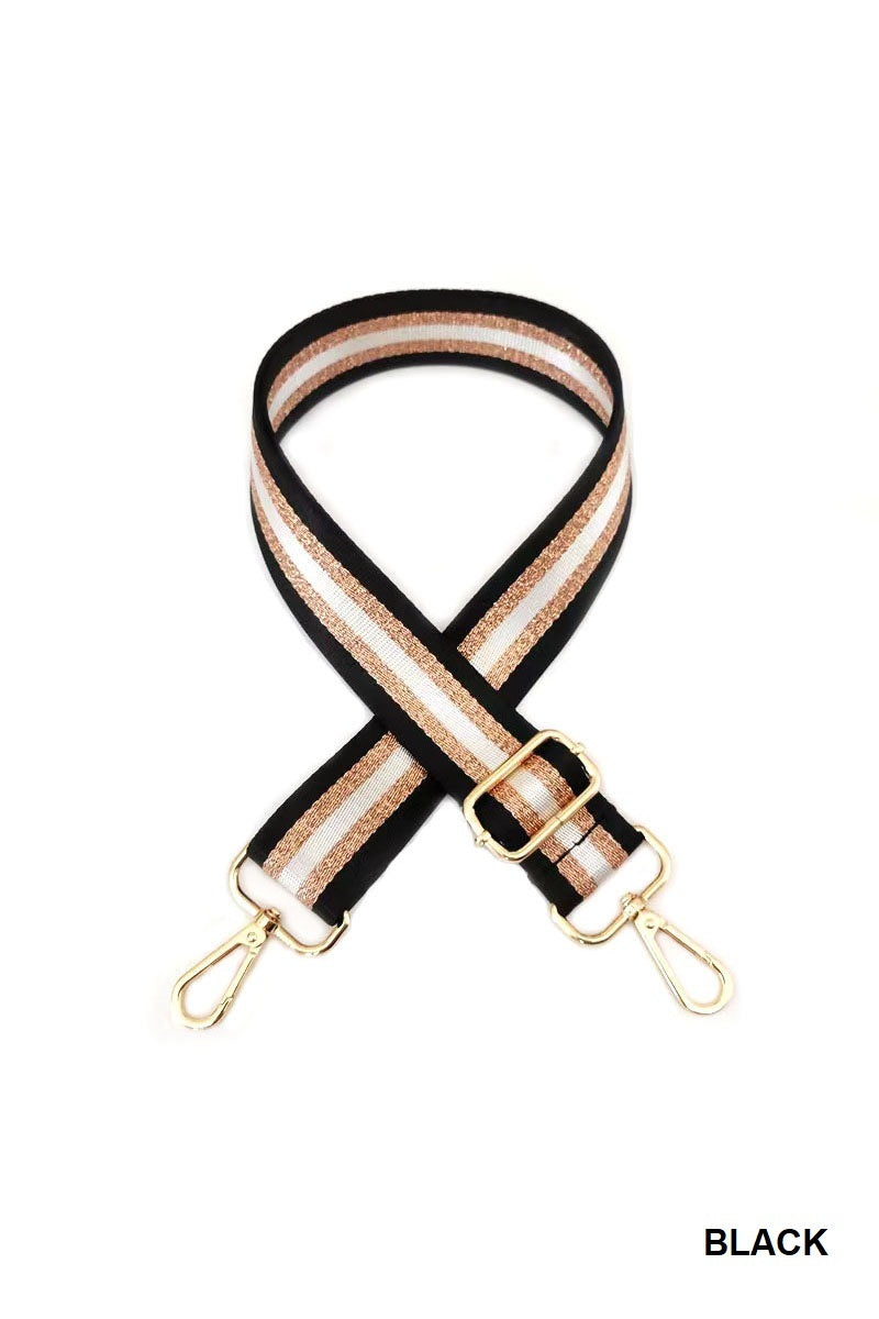 Game Day Striped Bag Strap