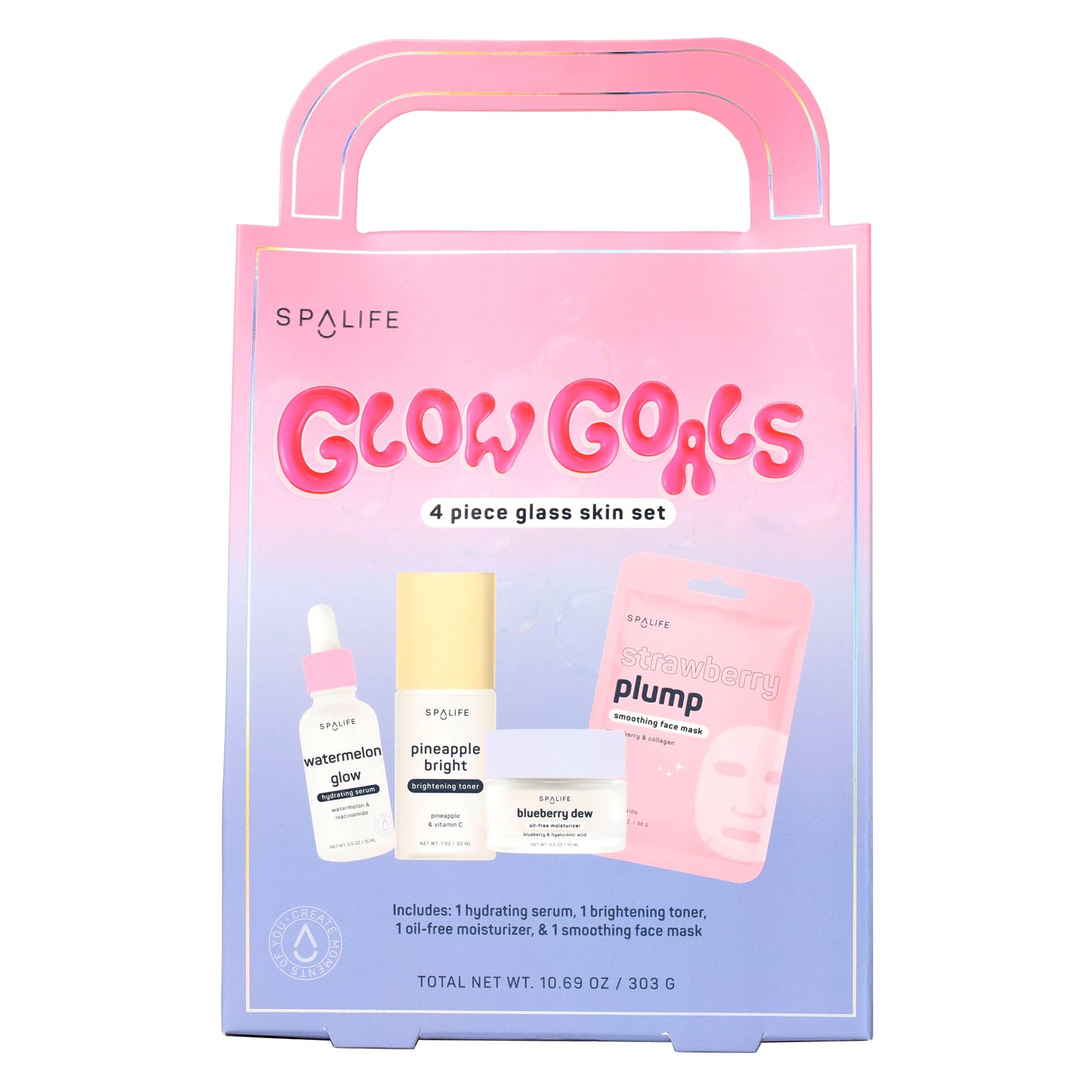 Glow Goals Skincare 4pc Set