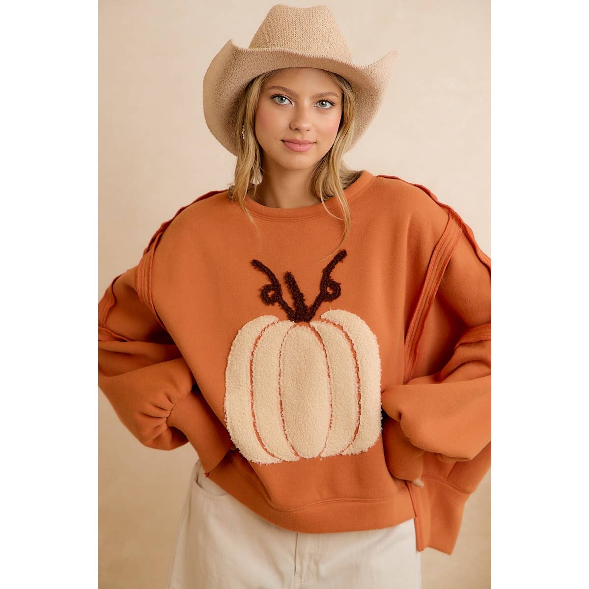 Pumpkin Patch Pullover Sweatshirt