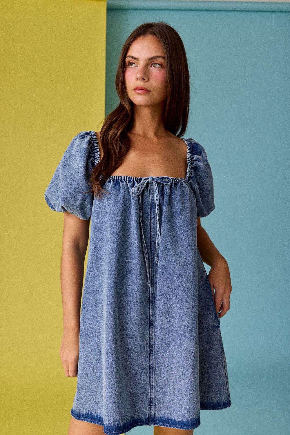 Darling Denim Mini Dress